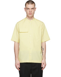 Jil Sander Yellow Short Sleeve Shirt