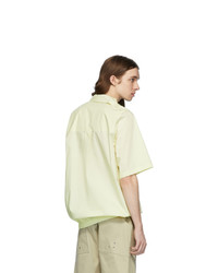 St-Henri Yellow Sky Collared Short Sleeve Shirt