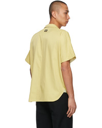 Tanaka Yellow Southern French Short Sleeve Shirt