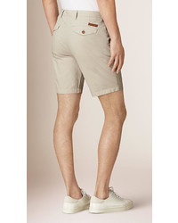 Burberry Cotton Poplin Chino Shorts