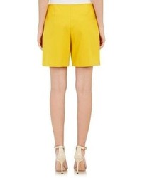 Chloé High Waist Shorts Yellow