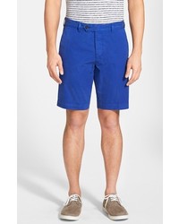French Connection Peach Pie Flat Front Twill Shorts