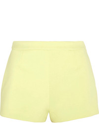 Alexander Wang T By Neoprene Bonded Cotton Jersey Shorts
