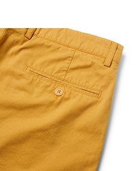 Aspesi Washed Cotton Twill Shorts