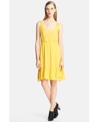 Band Of Outsiders Tiered Silk Dress