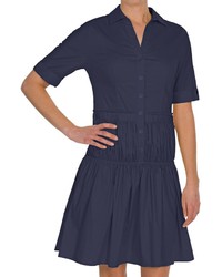 Bogner Modelcurrentbrandname Adalie Dress Cotton Nylon Short Sleeve