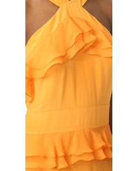 Prabal Gurung Tiered Ruffle Gown