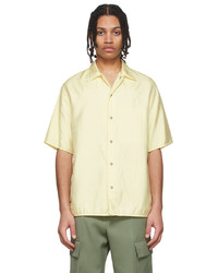 Jil Sander Yellow Padded Silk Shirt