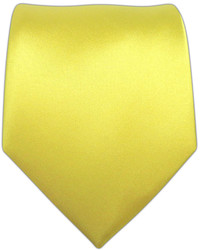 The Tie Bar Solid Satin Yellow