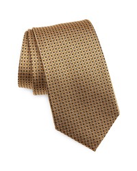 Nordstrom Solid Silk Tie In Yellow At