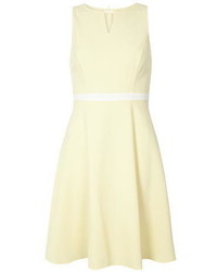 Dorothy Perkins Tall Yellow Skater Dress