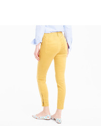 J.Crew Tall Skinny Stretch Cargo Pant With Zippers