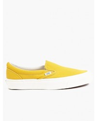 Yellow Slip-on Sneakers