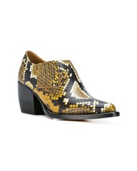 Chloé Rylee Python Low Boots