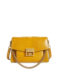 Givenchy Small Gv3 Genuine Python Shoulder Bag