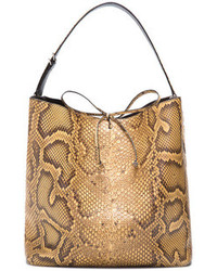 Yellow Snake Tote Bag