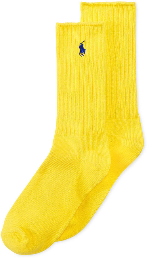 Polo Ralph Lauren Crew Socks, $12 