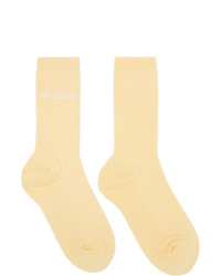 Jacquemus Yellow Les Chaussettes Socks