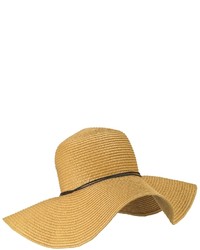 Natural Straw Hat With Tie