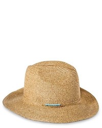 Merona Panama Hat With Beaded Sash Tan