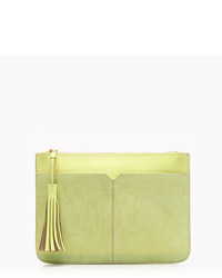 Yellow Suede Bag
