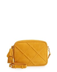 Leith Quilted Leather Crossbody Bag