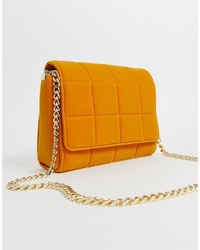 French Connection Rafa Quilted Velvet Bag With Chain