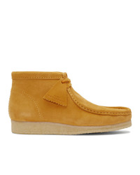 Yellow Suede Desert Boots