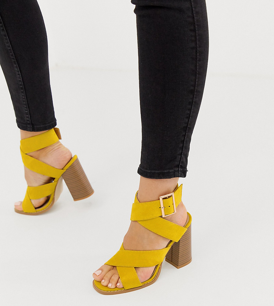 Yellow high heels shoes stock image. Image of fetish - 114078901