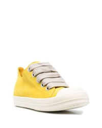 Rick Owens Chunky Laces Low Top Sneakers