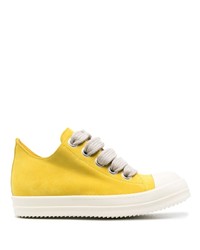 Rick Owens Chunky Laces Low Top Sneakers
