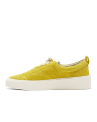 Fear Of God Yellow Suede 101 Lace Up Sneakers