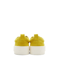 Fear Of God Yellow Suede 101 Lace Up Sneakers