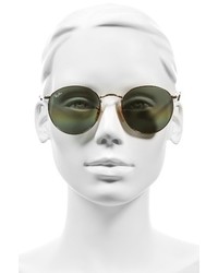 Ray-Ban 53mm Round Sunglasses