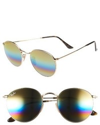 Ray-Ban 53mm Round Sunglasses