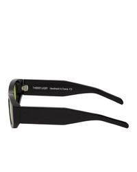 Thierry Lasry Black And Yellow Mastermindy Sunglasses
