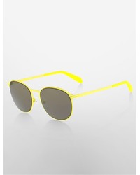 Calvin Klein Round Colorthin Sunglasses