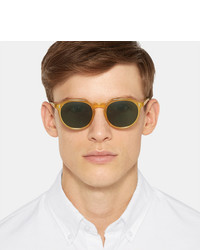 Cubitts Cartwright Round Frame Acetate Sunglasses