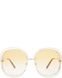 Chloé Chlo Carline Oversized Square Frame Sunglasses