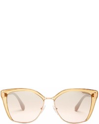 Prada Eyewear Square Frame Acetate Sunglasses