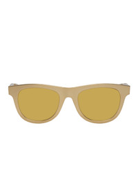 Bottega Veneta Gold Aluminum Sunglasses
