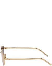 Givenchy Gold Gv40005u Sunglasses