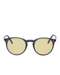 Oliver Peoples Navy Omalley Sun Sunglasses
