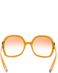 Tory Burch Oversize Tinted Sunglasses