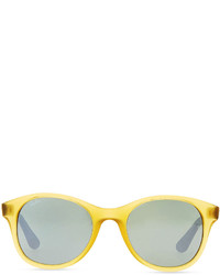 Ray-Ban Round Acetate Sunglasses Yellowblue