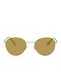 Mykita Silver Lessrim Eito Sunglasses