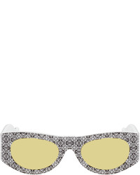 Loewe White Oval Sunglasses