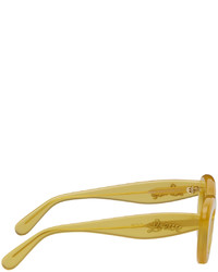Loewe Yellow Cat Eye Sunglasses