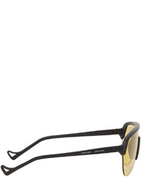 District Vision Yellow Nagata Speed Blade Sunglasses