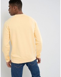 Asos Sweatshirt In Yellow